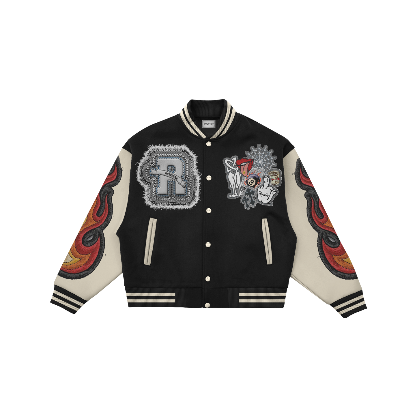 RAWSTRE VARSITY JACKET